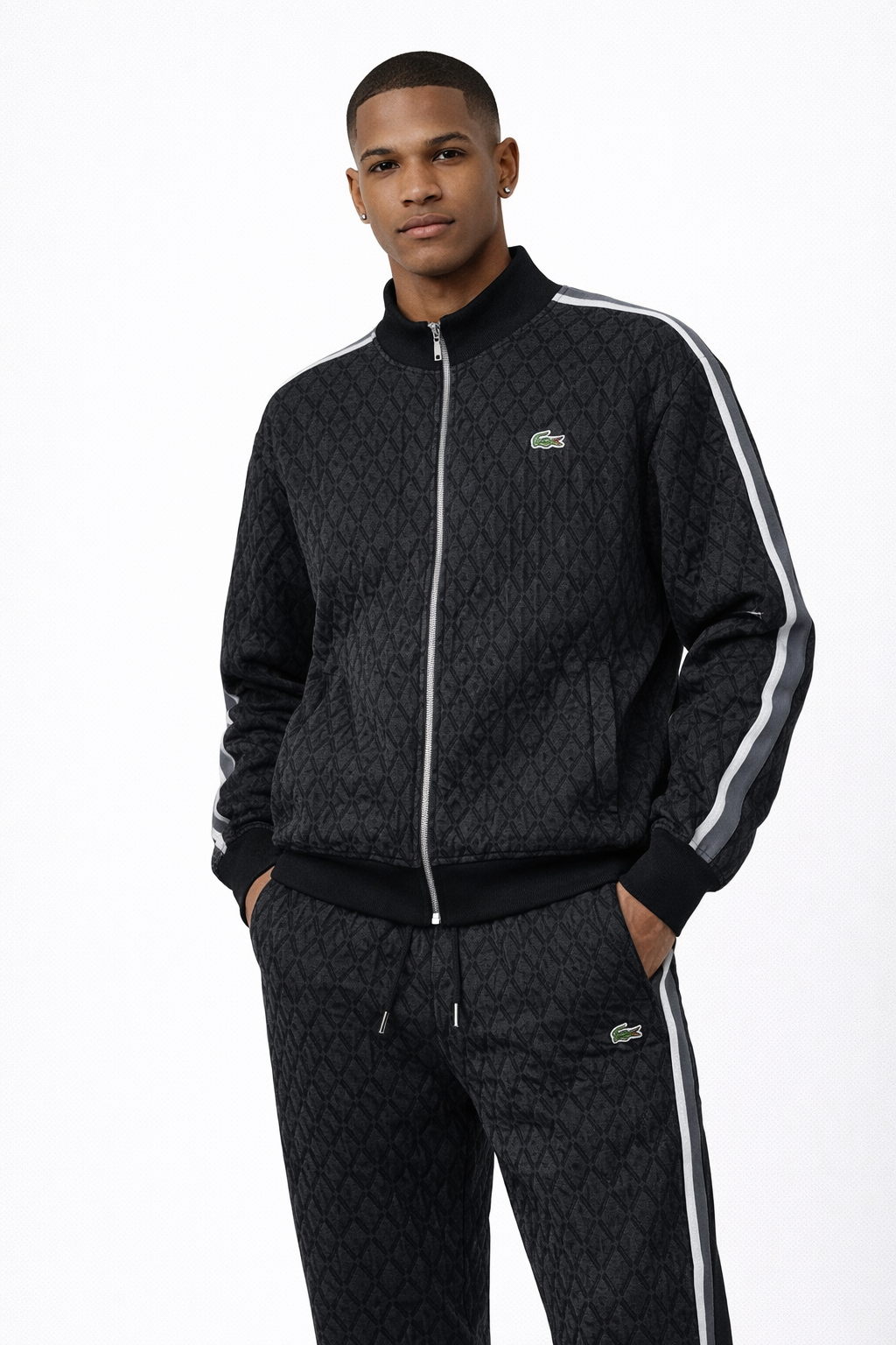 Conjunto Lacoste Wear Black