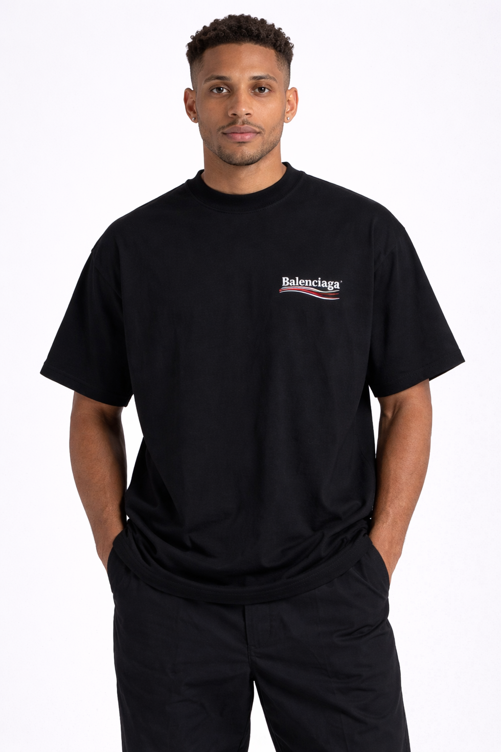 Remera Balenciaga Red Velbet