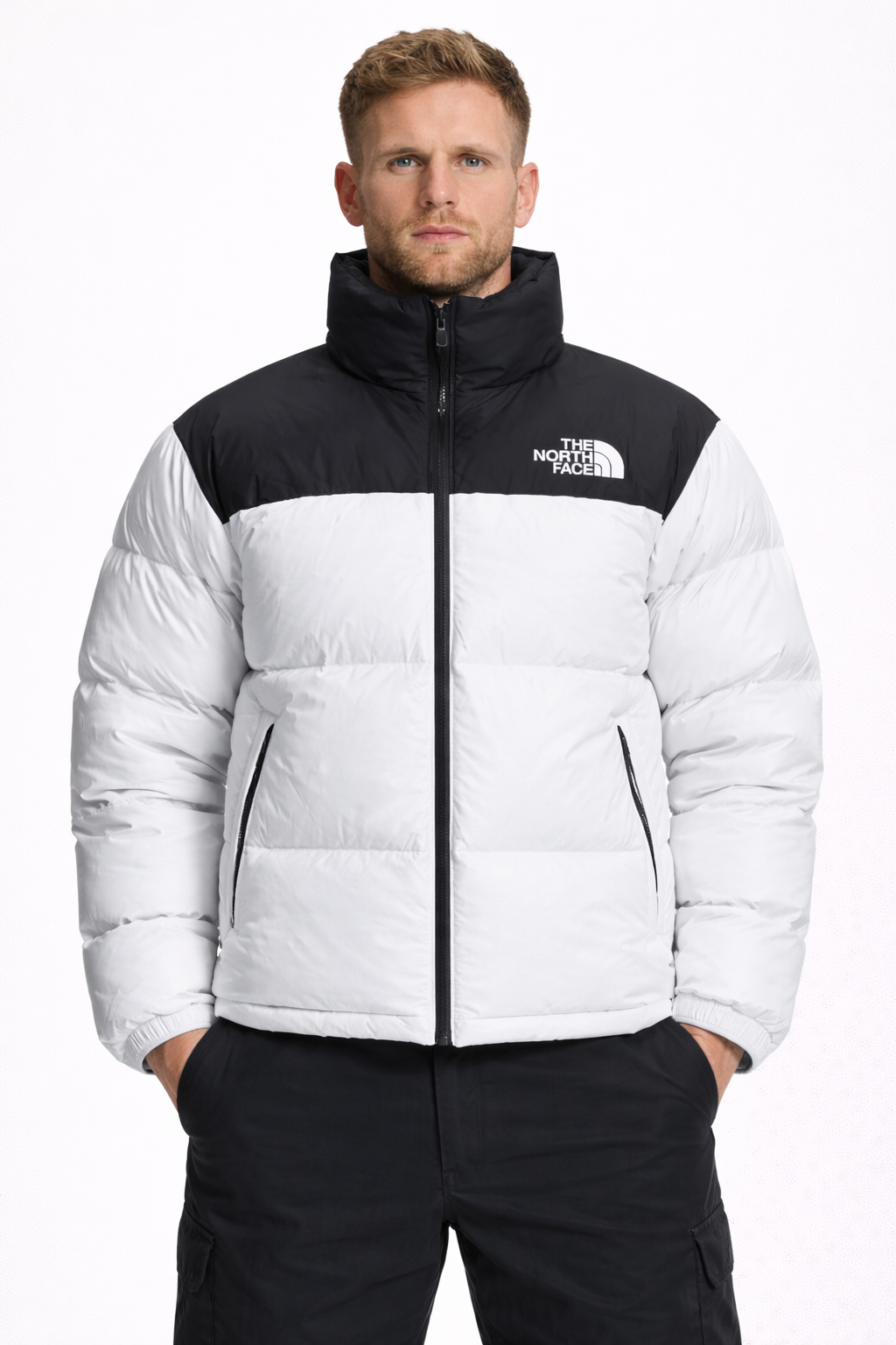 Campera TNF Nuptse 1996 Blanca