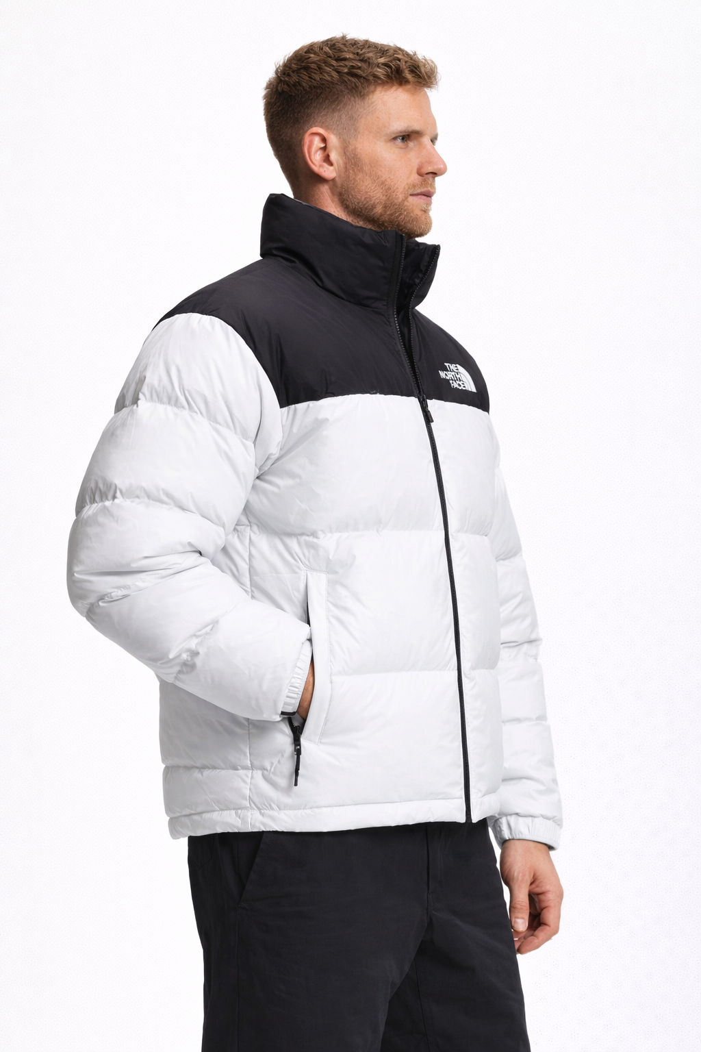 Campera TNF Nuptse 1996 Blanca